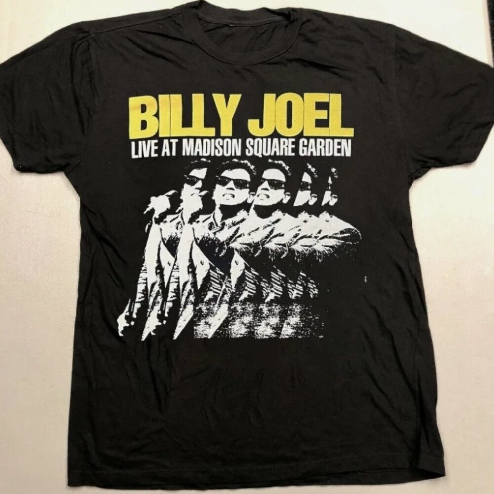 BILLY JOEL LIVE AT MADISON SQUARE GARDEN T SHIRT 81